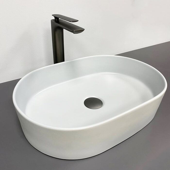 Умивальник (раковина) VBI VERONA 50 GREY MATT накладний
