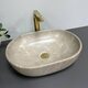 Умивальник (раковина) VBI MODENA S BEIGE STONE MATT накладний