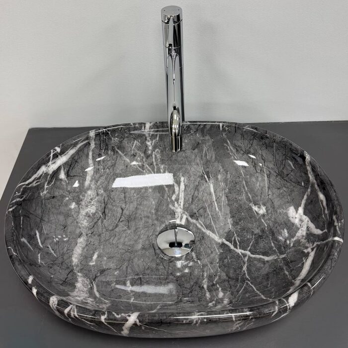 Умивальник (раковина) VBI MODENA S BLACK ONYX накладний