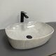 Умивальник (раковина) VBI OLBIA GREY STONE GLOSSY накладний