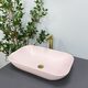 Умивальник (раковина) VBI AVEZZANO PINK MATT накладний