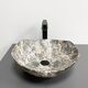 Умивальник (раковина) VBI RONTA DARK GREY STONE MATT накладний