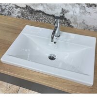 Умивальник (раковина) VBI FANUSA 60 WHITE врізний