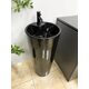 Умивальник (раковина) VBI BOLONIA BLACK GLOSSY підлоговий