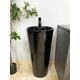 Умивальник (раковина) VBI BOLONIA BLACK GLOSSY підлоговий