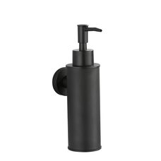 Дозатор для рідкого мила VBI ROUND BLACK