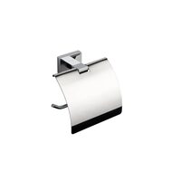 Тримач для туалетного паперу з кришкою VBI MERCURY CHROME