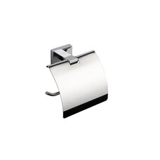 Тримач для туалетного паперу з кришкою VBI MERCURY CHROME