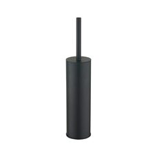 Йоржик для унітазу підлоговий VBI ROUND M BLACK