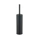 Йоржик для унітазу підлоговий VBI ROUND M BLACK