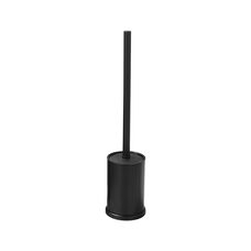 Йоржик для унітазу підлоговий VBI ROUND S BLACK