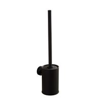 Йоржик для унітазу VBI ROUND BLACK