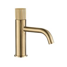 Змішувач для раковини VBI MILANO TRE BRUSHED GOLD низький