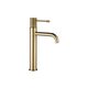 Змішувач для раковини VBI MILANO UNO BRUSHED GOLD високий