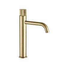 Змішувач для раковини VBI MILANO TRE BRUSHED GOLD високий