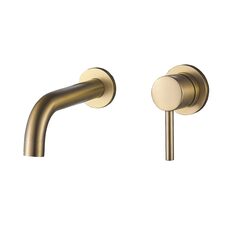 Змішувач для раковини VBI MILANO BRUSHED GOLD прихованого монтажу