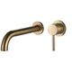 Змішувач для раковини VBI MILANO LONG BRUSHED GOLD прихованого монтажу