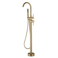 Змішувач для ванни VBI MILANO BRUSHED GOLD підлоговий