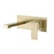 Змішувач для раковини VBI LORENO BRUSHED GOLD прихованого монтажу