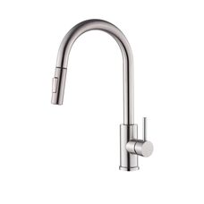Змішувач для кухні VBI FLUSSO NICKEL