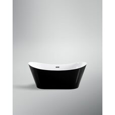 Ванна VBI MARMOLADA BLACK 170 x 75 окремостояча