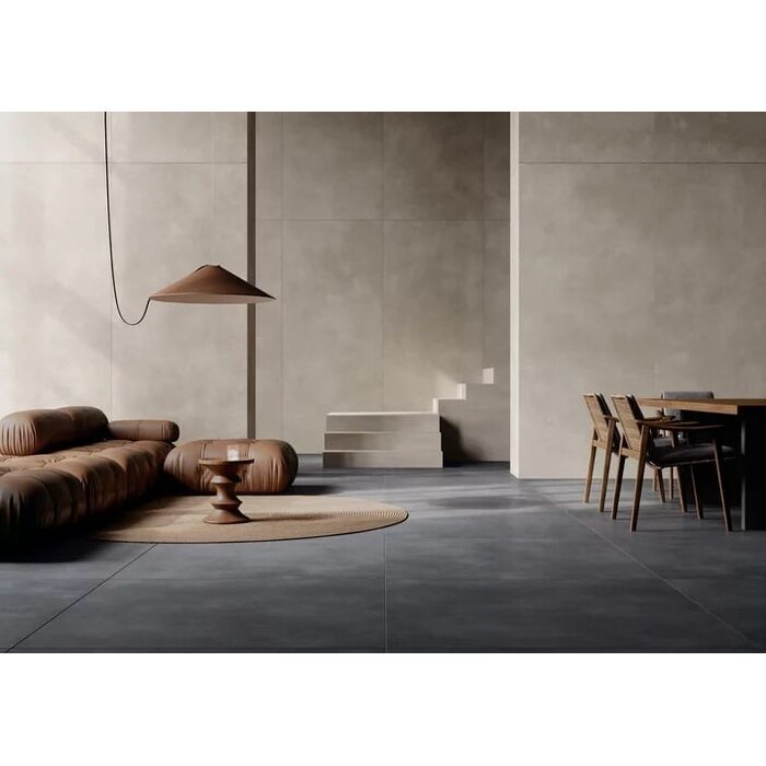 Плитка керамогранітна Architeq Anthracite RECT MAT 598x1198 Paradyz