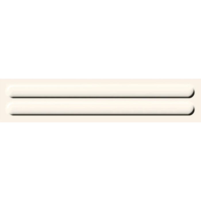 Плитка стінова Monpelli White Cegielka D STR Блиск 65x298 Paradyz