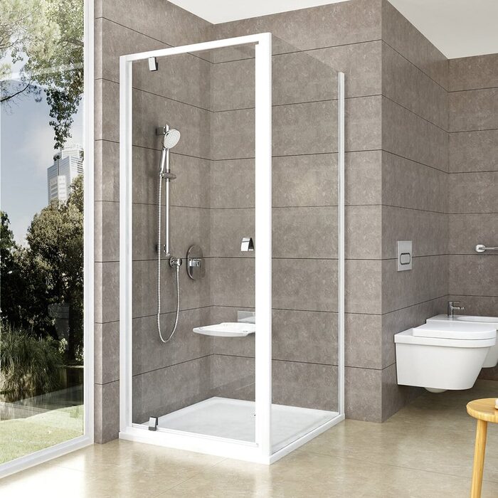 Душові двері одноелементні Pivot PDOP1-90 Transparent, (03G70100Z1) RAVAK