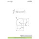Душовий піддон Patmos B 90x90 см, RADAWAY