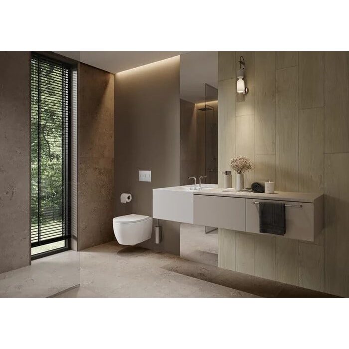Плитка керамогранітна Warmwood Crema RECT STR 198x1198x8 Paradyz