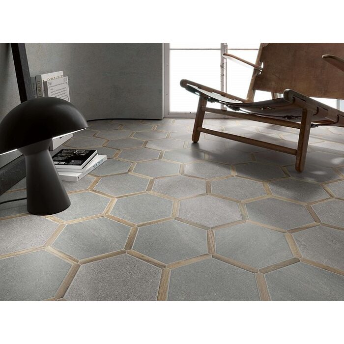 Плитка керамогранітна Sacramento Grafito Oak 220x250 Monopole