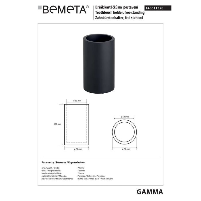 Стакан Gamma (145611320), Bemeta