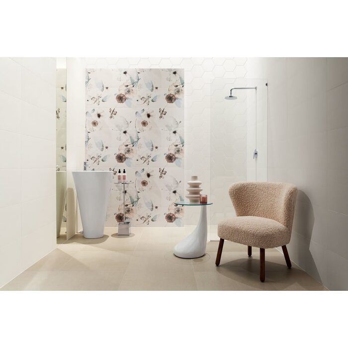 Декор Mild Garden White Hex 192x221x11 Tubadzin