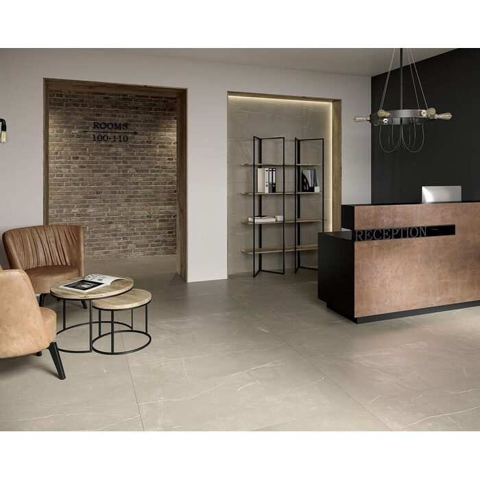Плитка керамогранітна Linearstone Taupe RECT 598x1198x9 Paradyz