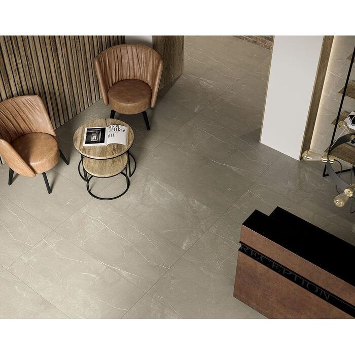 Плитка керамогранітна Linearstone Taupe RECT 598x1198x9 Paradyz