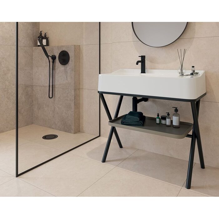 Плитка керамогранітна Lightstone Crema RECT LAP 598x1198x10 Paradyz