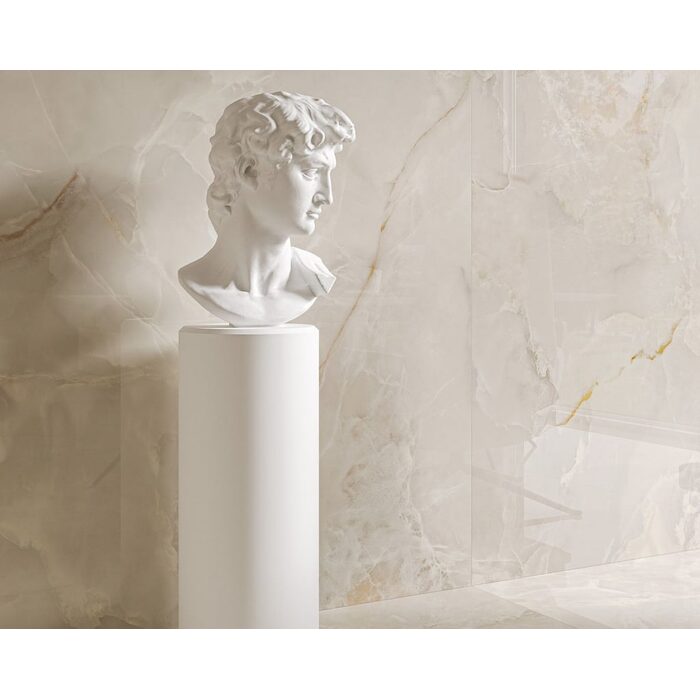 Плитка керамогранітна Invisible White RECT POL 600x1200x9 Paradyz