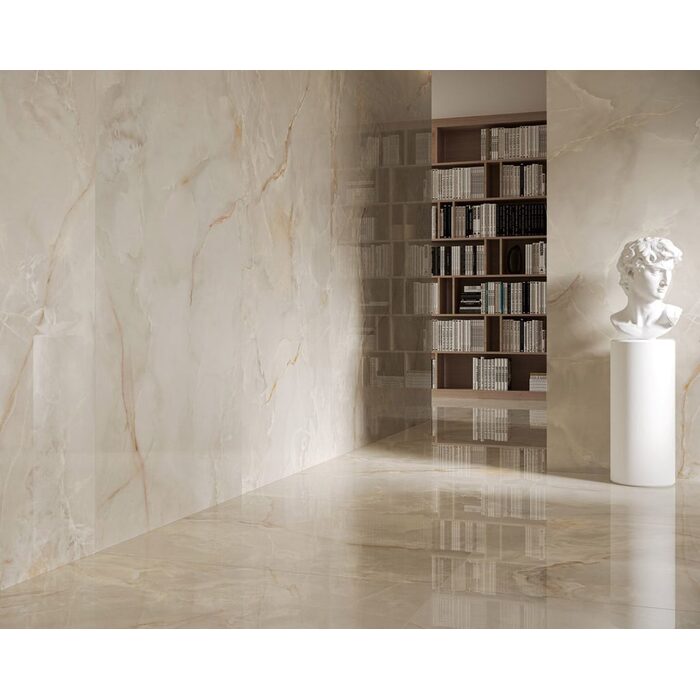 Плитка керамогранітна Invisible White RECT POL 600x1200x9 Paradyz