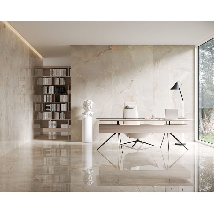 Плитка керамогранітна Invisible White RECT POL 600x1200x9 Paradyz