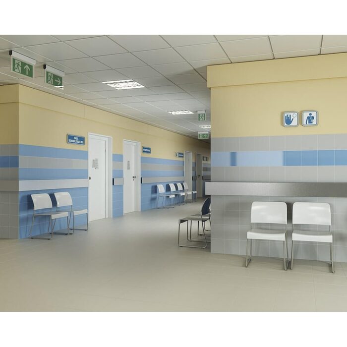 Вставка кутова Gamma Bianco Ksztaltka B Блиск 3x19,8 код 4230 Ceramika Paradyz