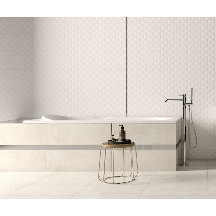 Плитка стінова VISUAL Grey RECT 250x750 Ceramika Color