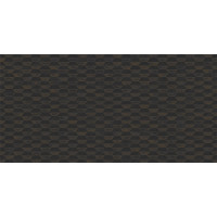 Плитка керамогранітна Steel Stamping Black 497,5x995,5x10 Aparici