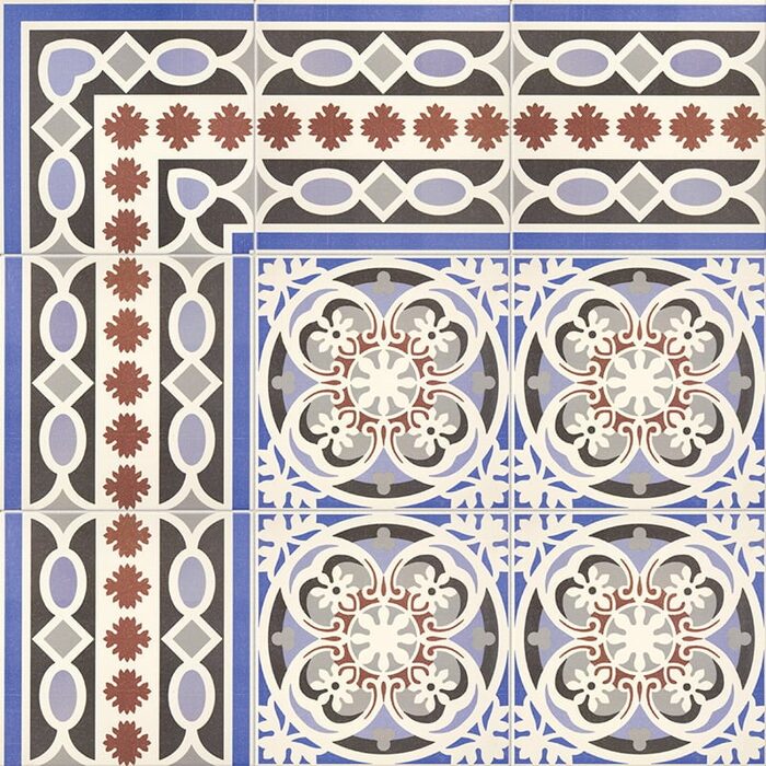 Плитка керамогранітна Victorian Esquina Nou 200x200x9 Mainzu