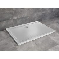 Душовий піддон Doros D Stone White 130x90 см, RADAWAY
