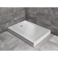 Душовий піддон Doros F Compact Stone White 120x80 см, RADAWAY
