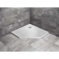 Душовий піддон Doros PT Stone White 90x90 см, RADAWAY