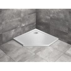 Душовий піддон Doros PT Stone White 90x90 см, RADAWAY