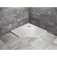 Душовий піддон Doros PT Stone White 90x90 см, RADAWAY