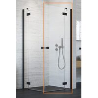 Душова кабіна (половина) Essenza New Black KDD 100 права, RADAWAY