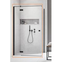 Душові двері Essenza New Black KDJ 110 ліві, RADAWAY